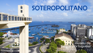 Foto de Salvador com a palavra soteropolitano.
